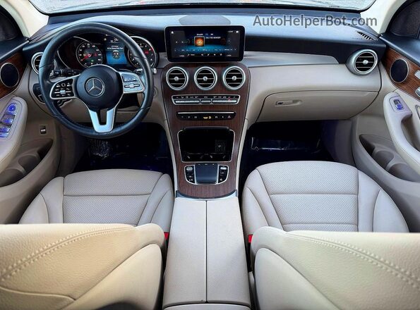W1N0G8EB3LF862322 2020 MERCEDES-BENZ GLC-CLASS Gray Սարքավորումների վահանակի տեսք