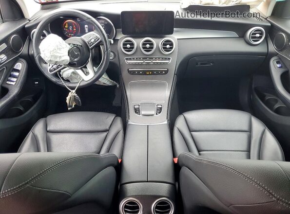 W1N0G8EB3MF900925 2021 MERCEDES-BENZ GLC-CLASS White წინა პანელის ხედი