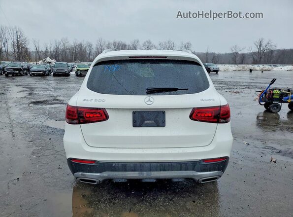 W1N0G8EB3MF900925 2021 MERCEDES-BENZ GLC-CLASS White უკანა ხედი