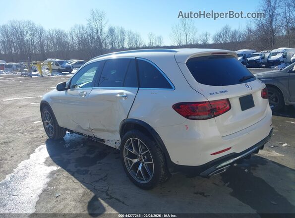 W1N0G8EB3MF905879 2021 MERCEDES-BENZ GLC 300 Белый Задняя левая четверть