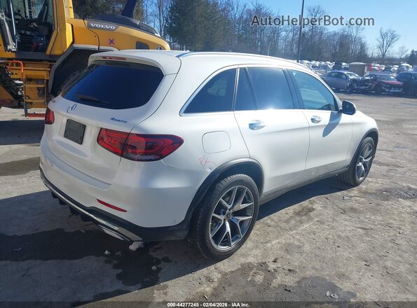 W1N0G8EB3MF905879 2021 MERCEDES-BENZ GLC 300 Белый Задняя правая четверть