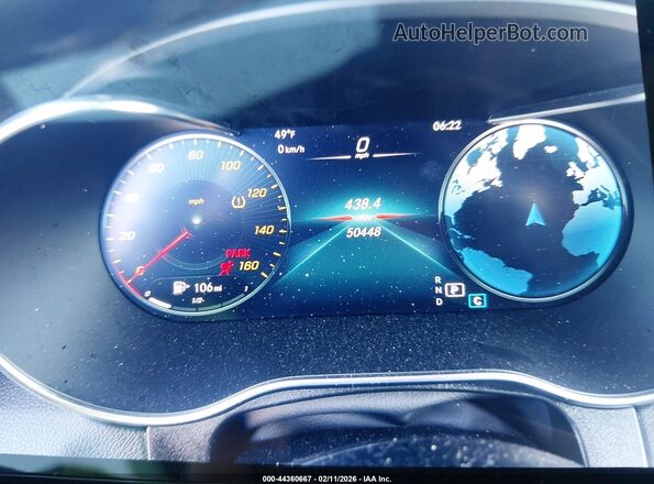 W1N0G8EB6NV391906 2022 MERCEDES-BENZ GLC 300 White უკანა სავარძლების ხედი