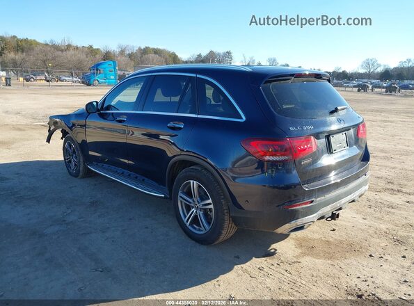 W1N0G8EB9MF899232 2021 MERCEDES-BENZ GLC 300 Синий 