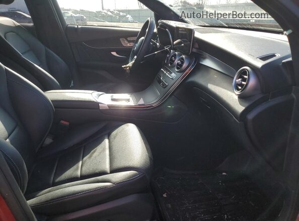 W1N0G8EBXMF875523 2021 MERCEDES-BENZ GLC-CLASS Red Vista interior delantera