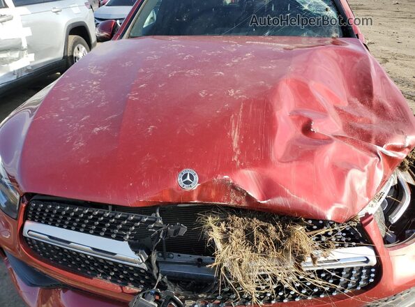 W1N0G8EBXMF875523 2021 MERCEDES-BENZ GLC-CLASS Red Vista del compartimento del motor