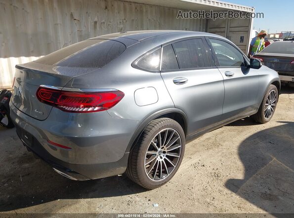 W1N0J8EB2LF795777 2020 MERCEDES-BENZ GLC 300 COUPE Gray Հետևի աջ