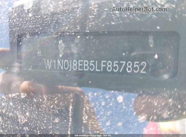 W1N0J8EB5LF857852 2020 MERCEDES-BENZ GLC 300 COUPE Black 