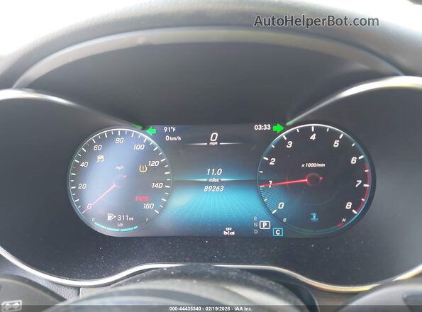 W1N0J8EB8MF877529 2021 MERCEDES-BENZ GLC 300 Белый Вид спереди