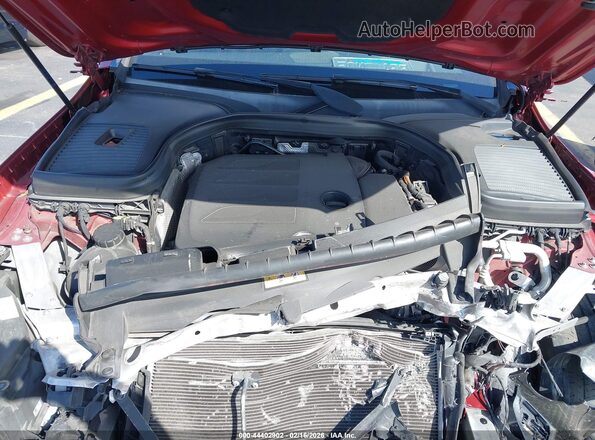 W1N0J8EBXLF848645 2020 MERCEDES-BENZ GLC 300 COUPE Red Вид ззаду