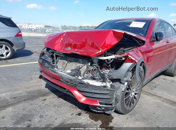 W1N0J8EBXLF848645 2020 MERCEDES-BENZ GLC 300 COUPE Red Вид спереду