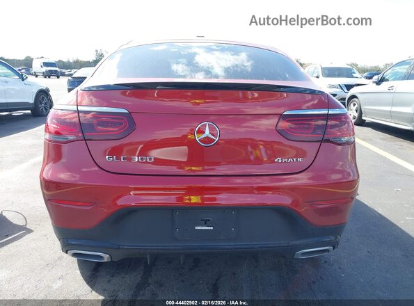 W1N0J8EBXLF848645 2020 MERCEDES-BENZ GLC 300 COUPE Red 