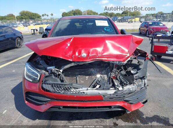 W1N0J8EBXLF848645 2020 MERCEDES-BENZ GLC 300 COUPE Red Вид задньої частини салону