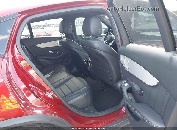 W1N0J8EBXLF848645 2020 MERCEDES-BENZ GLC 300 COUPE Red Вид наклейки з VIN-кодом