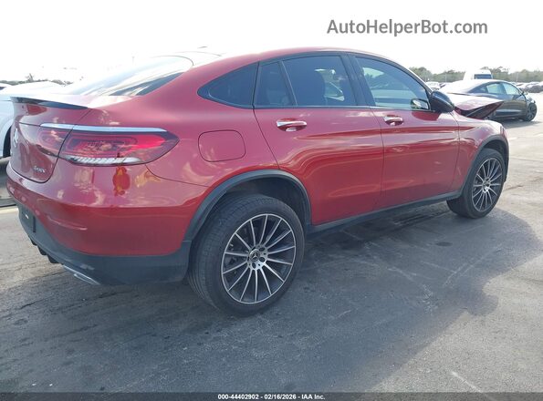 W1N0J8EBXLF848645 2020 MERCEDES-BENZ GLC 300 COUPE Red Задня права чверть