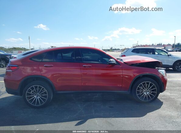 W1N0J8EBXLF848645 2020 MERCEDES-BENZ GLC 300 COUPE Red Панорамний вид салону 360°