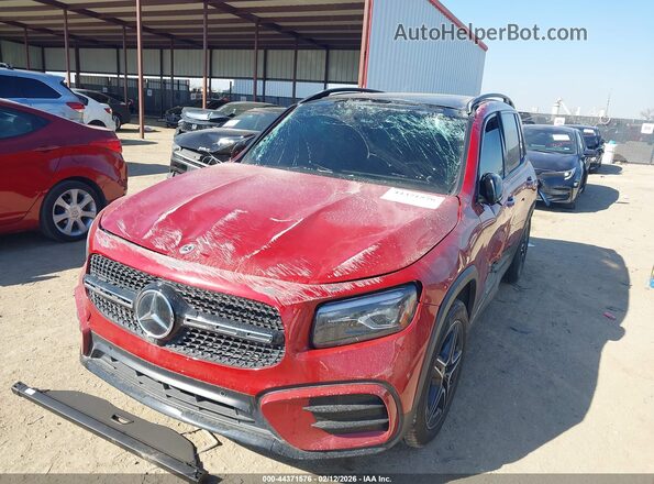 W1N4M4GB9SW402127 2025 MERCEDES-BENZ GLB-CLASS Red Przód lewy