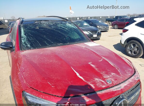 W1N4M4GB9SW402127 2025 MERCEDES-BENZ GLB-CLASS Red Widok z przodu
