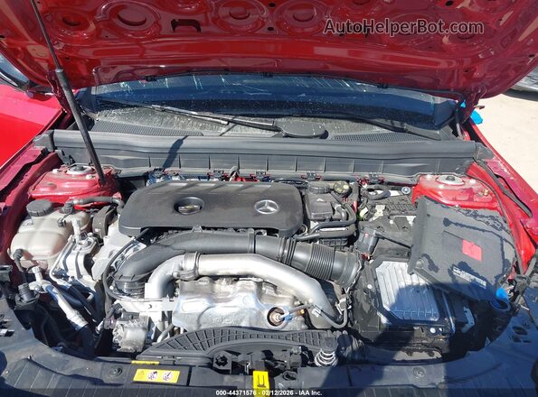 W1N4M4GB9SW402127 2025 MERCEDES-BENZ GLB-CLASS Red Widok z tyłu