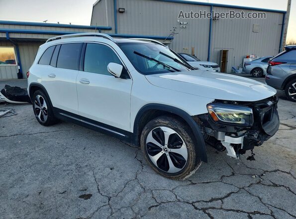 W1N4M4GBXSW383927 2025 MERCEDES-BENZ GLB-CLASS Белый Передняя правая четверть