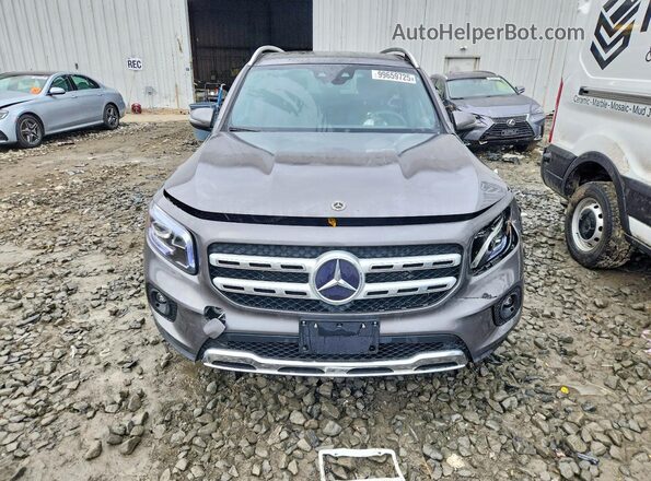 W1N4M4HB3MW146598 2021 MERCEDES-BENZ GLB-CLASS Gray Front view