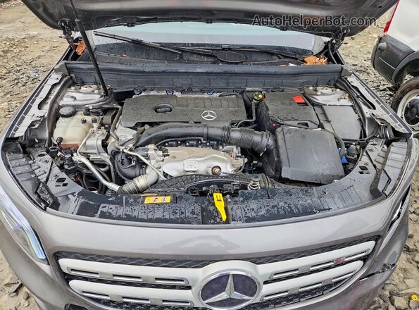 W1N4M4HB3MW146598 2021 MERCEDES-BENZ GLB-CLASS Gray Rear interior view