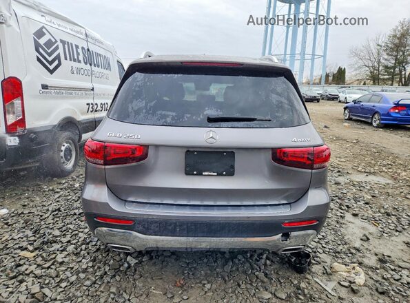 W1N4M4HB3MW146598 2021 MERCEDES-BENZ GLB-CLASS Gray Rear view