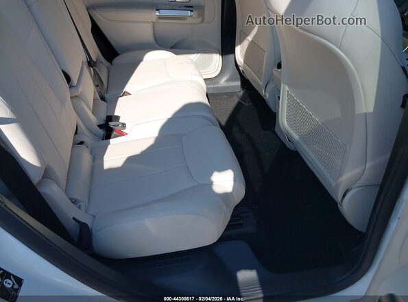 W1N4M4HB4RW343822 2024 MERCEDES-BENZ GLB-CLASS White Widok naklejki z numerem VIN