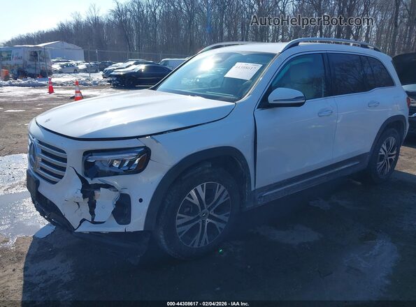 W1N4M4HB4RW343822 2024 MERCEDES-BENZ GLB-CLASS White Przód lewy