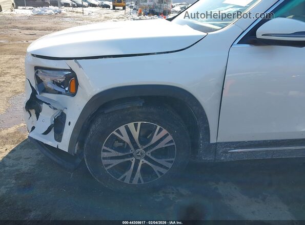 W1N4M4HB4RW343822 2024 MERCEDES-BENZ GLB-CLASS White Widok z przodu