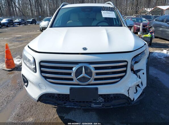W1N4M4HB4RW343822 2024 MERCEDES-BENZ GLB-CLASS White Widok zestawu wskaźników