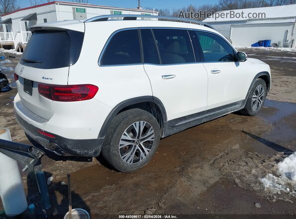 W1N4M4HB4RW343822 2024 MERCEDES-BENZ GLB-CLASS White Tył prawy
