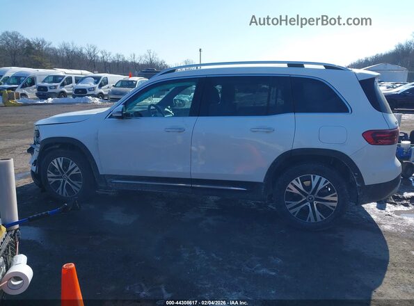 W1N4M4HB4RW343822 2024 MERCEDES-BENZ GLB-CLASS White Widok wnętrza 360 stopni