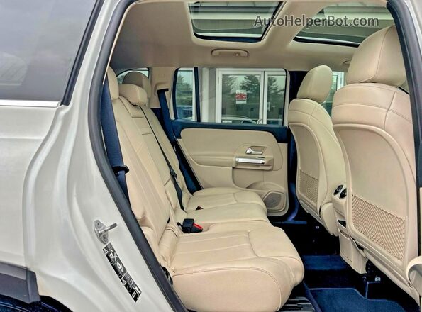 W1N4M4HB6LW026423 2020 MERCEDES-BENZ GLB-CLASS White Սալոնի դիմացի տեսք