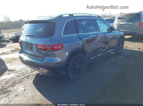 W1N4M4HB6NW236555 2022 MERCEDES-BENZ GLB-CLASS Gray Задня права чверть