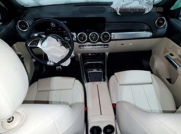 W1N4M4HB6SW411785 2025 MERCEDES-BENZ GLB-CLASS White Widok deski rozdzielczej