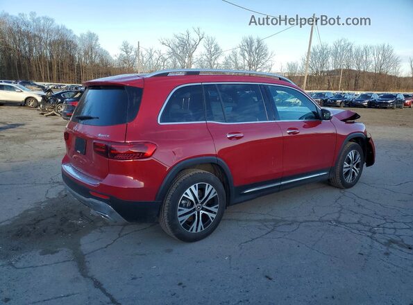 W1N4M4HB7SW436193 2025 MERCEDES-BENZ GLB-CLASS Red უკანა მარჯვენა