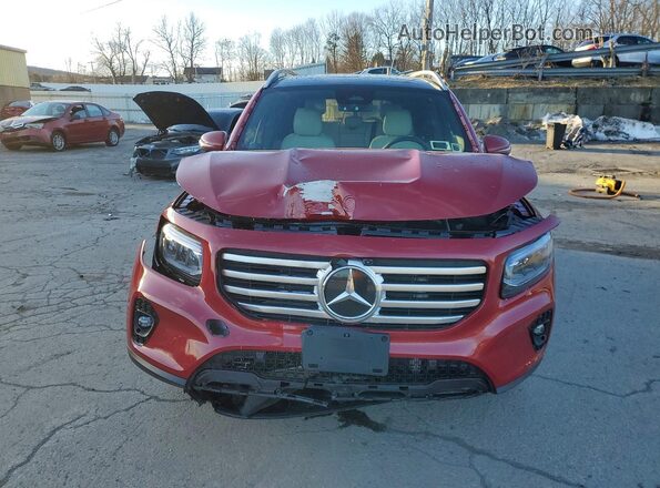W1N4M4HB7SW436193 2025 MERCEDES-BENZ GLB-CLASS Red წინა ხედი