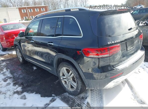 W1N4M4HB8NW176388 2022 MERCEDES-BENZ GLB-CLASS Black Tył lewy