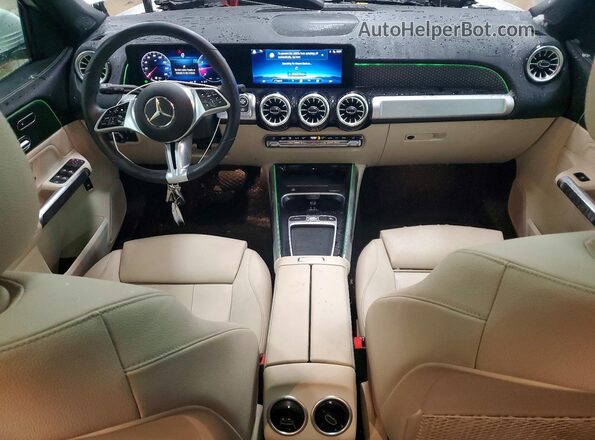 W1N4M4HB8SW381687 2025 MERCEDES-BENZ GLB-CLASS Белый Вид панели приборов