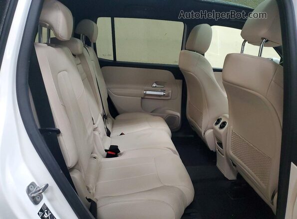 W1N4M4HB8SW381687 2025 MERCEDES-BENZ GLB-CLASS Белый Вид задней части салона