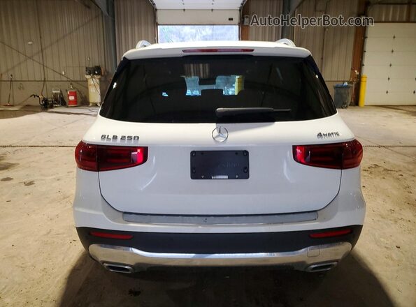 W1N4M4HB8SW423856 2025 MERCEDES-BENZ GLB-CLASS White Widok z tyłu