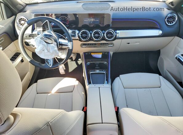 W1N4M4HBXTW451627 2026 MERCEDES-BENZ GLB-CLASS White Առջևի վահանակի տեսք