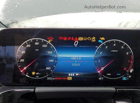W1N4N4HB0RJ608486 2024 MERCEDES-BENZ GLA Black Սարքավորումների վահանակի տեսք