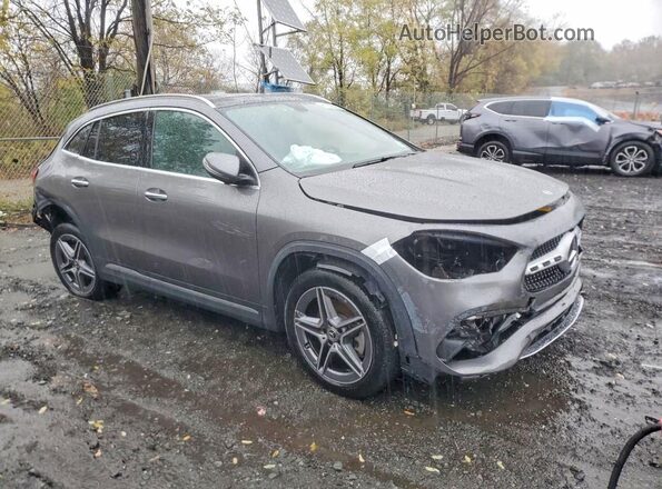 W1N4N4HB1PJ484127 2023 MERCEDES-BENZ GLA Gray Передня права чверть