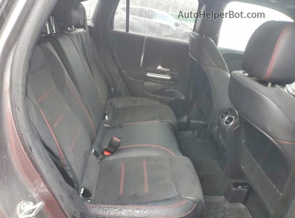 W1N4N4HB1PJ484127 2023 MERCEDES-BENZ GLA Gray Вид задньої частини салону