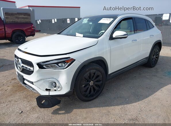 W1N4N4HB3MJ147213 2021 MERCEDES-BENZ GLA 250 White Przód lewy
