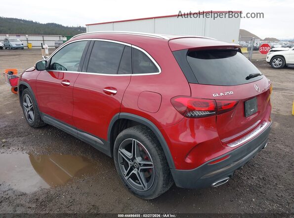 W1N4N4HB4MJ219035 2021 MERCEDES-BENZ GLA 250 Red 
