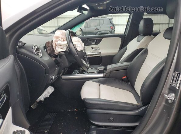 W1N4N4HB5MJ160271 2021 MERCEDES-BENZ GLA Gray წინა სალონის ხედი