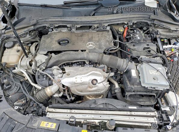 W1N4N4HB5MJ160271 2021 MERCEDES-BENZ GLA Gray ძრავის განყოფილების ხედი