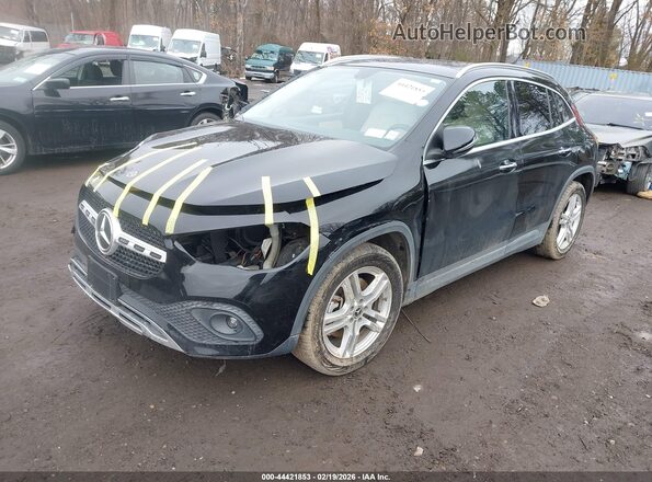 W1N4N4HB5MJ190564 2021 MERCEDES-BENZ GLA 250 Черный Передняя левая четверть
